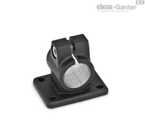 GN 146 Flanged Connector Clamps | Elesa+Ganter